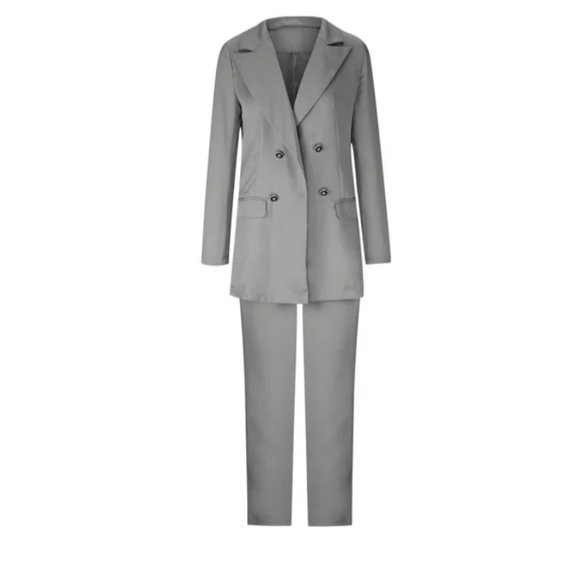 💥2 Pcs Blazer and Pants Suit Set - Picture 4 of 5